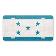 Honduras Flag Pride aluminum front license plate