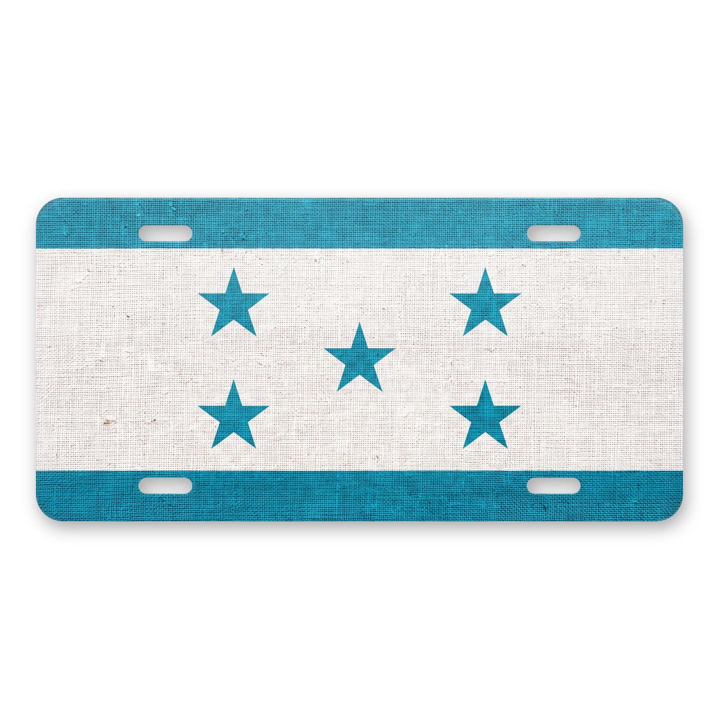 Honduras Flag Pride aluminum front license plate