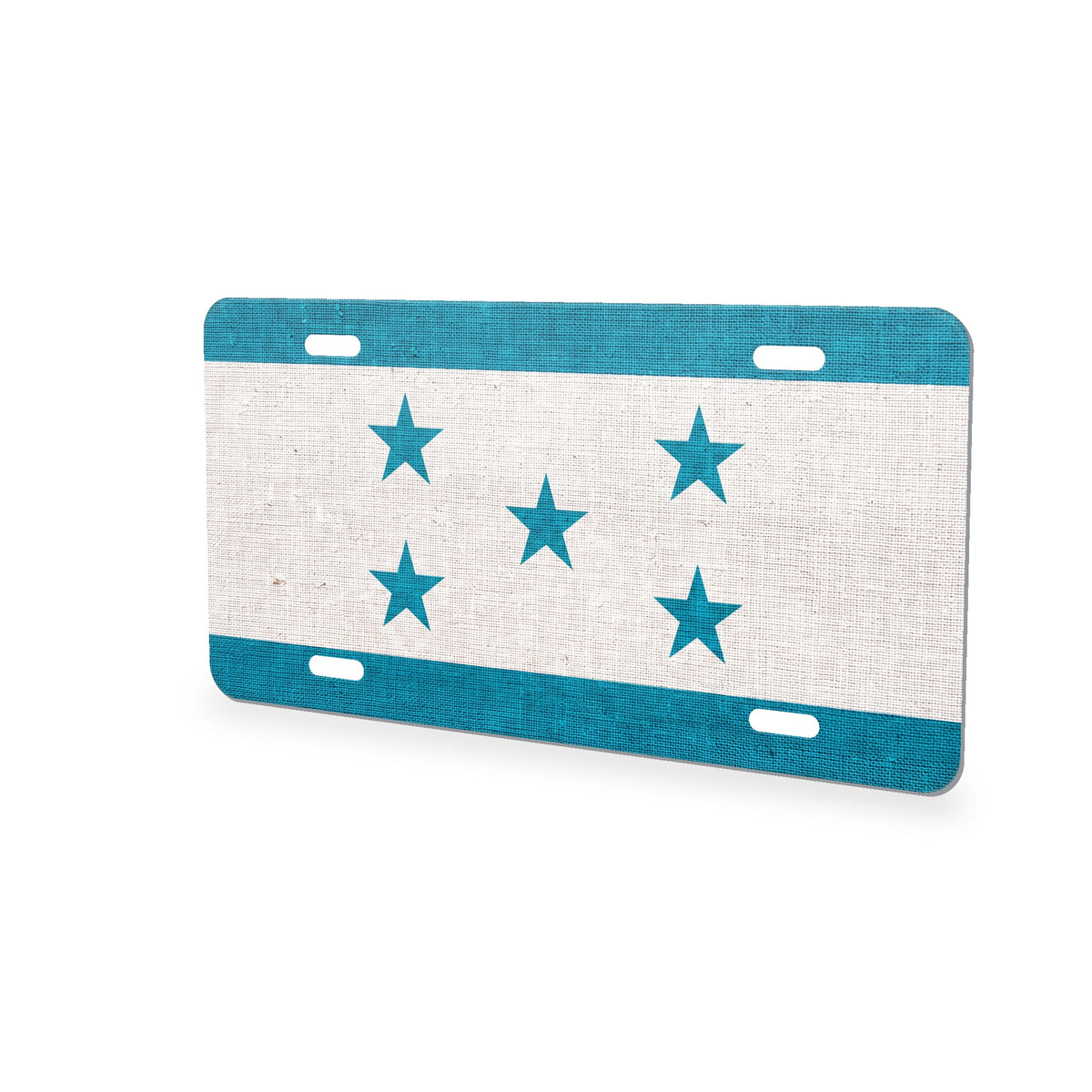 Honduras Flag Pride aluminum front license plate