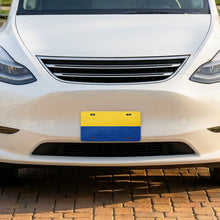 Colombia Flag Pride aluminum front license plate