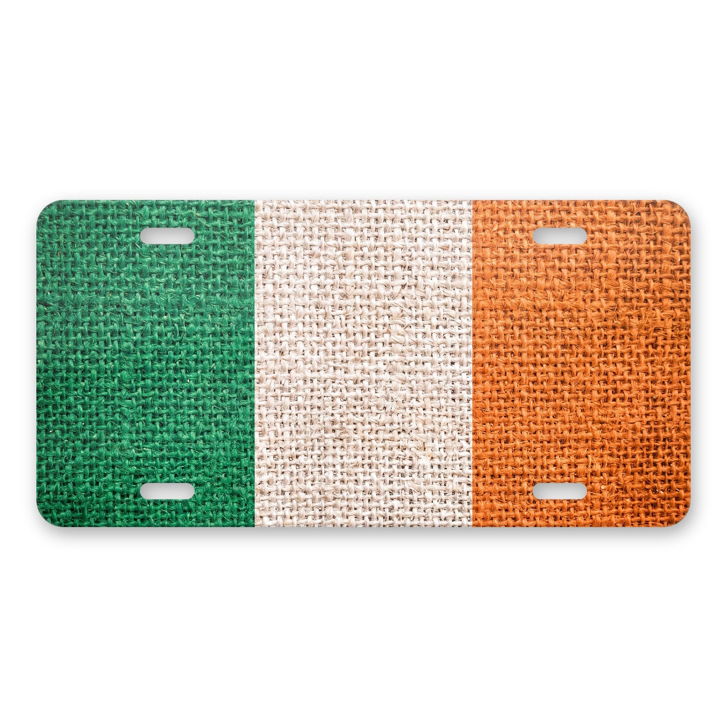 Ireland Flag Pride aluminum front license plate