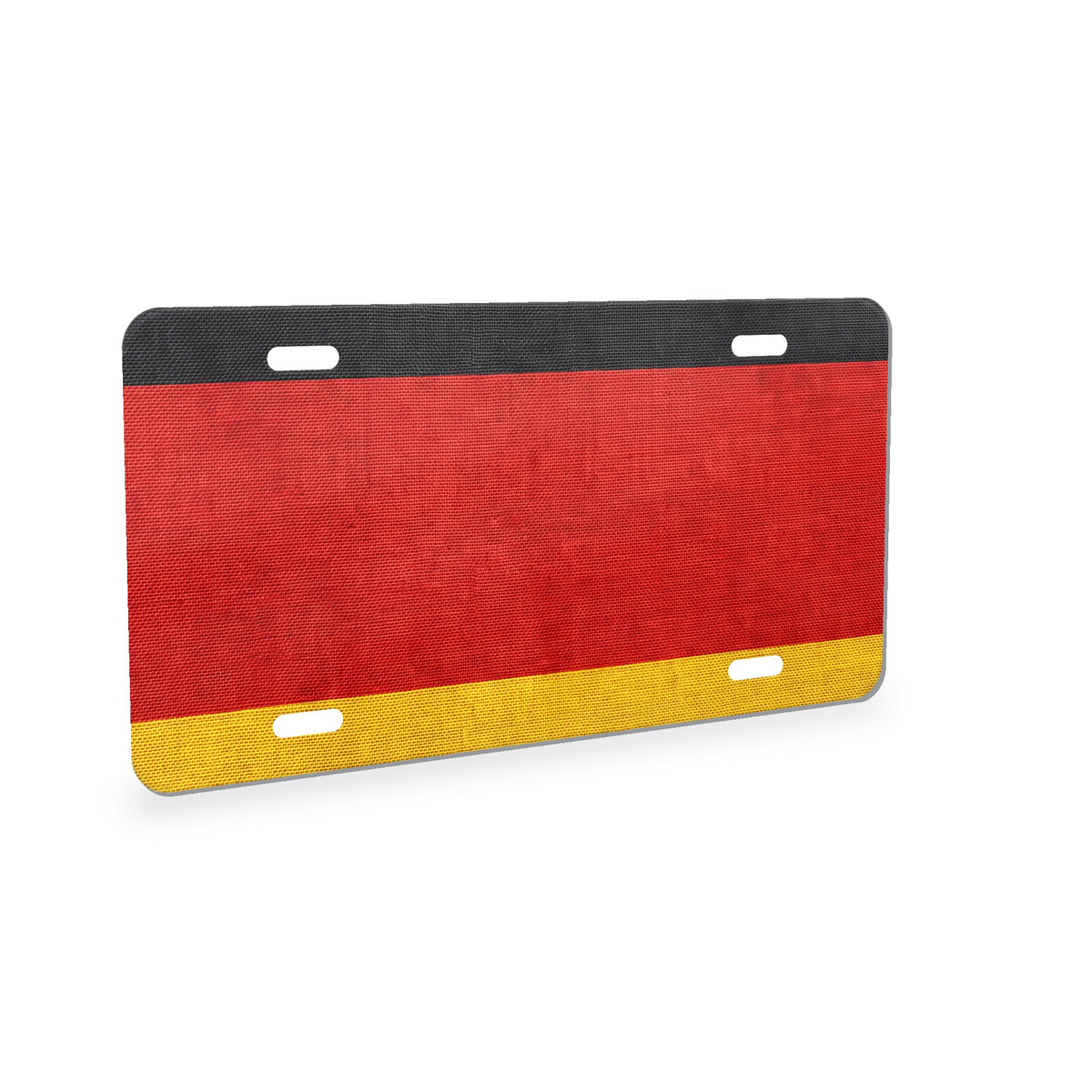 Germany Flag Pride aluminum front license plate