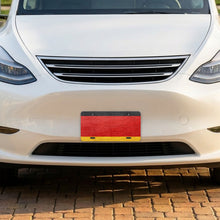 Germany Flag Pride aluminum front license plate