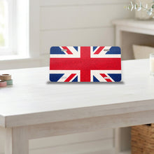 United Kingdom (Union Jack) Flag Pride aluminum front license plate