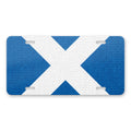 Scotland Flag Pride aluminum front license plate
