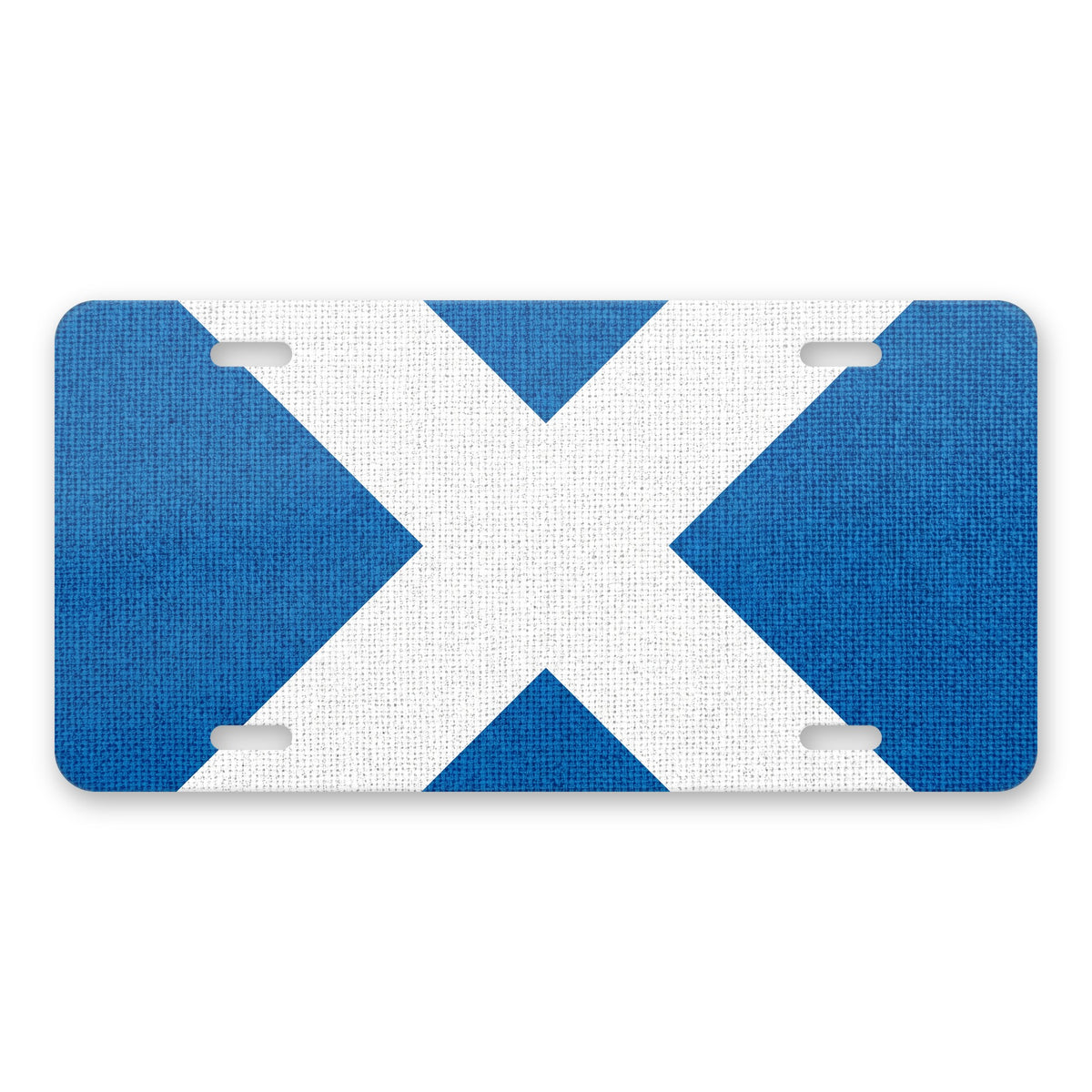 Scotland Flag Pride aluminum front license plate