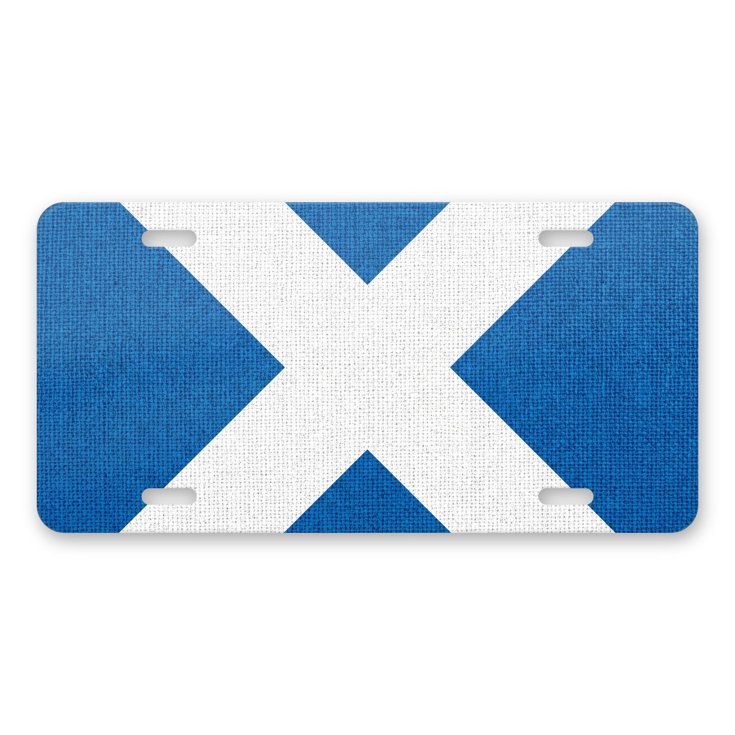 Scotland Flag Pride aluminum front license plate