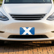 Scotland Flag Pride aluminum front license plate