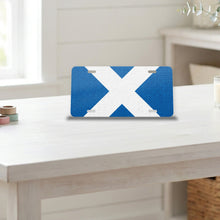 Scotland Flag Pride aluminum front license plate