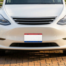 Netherlands Flag Pride aluminum front license plate