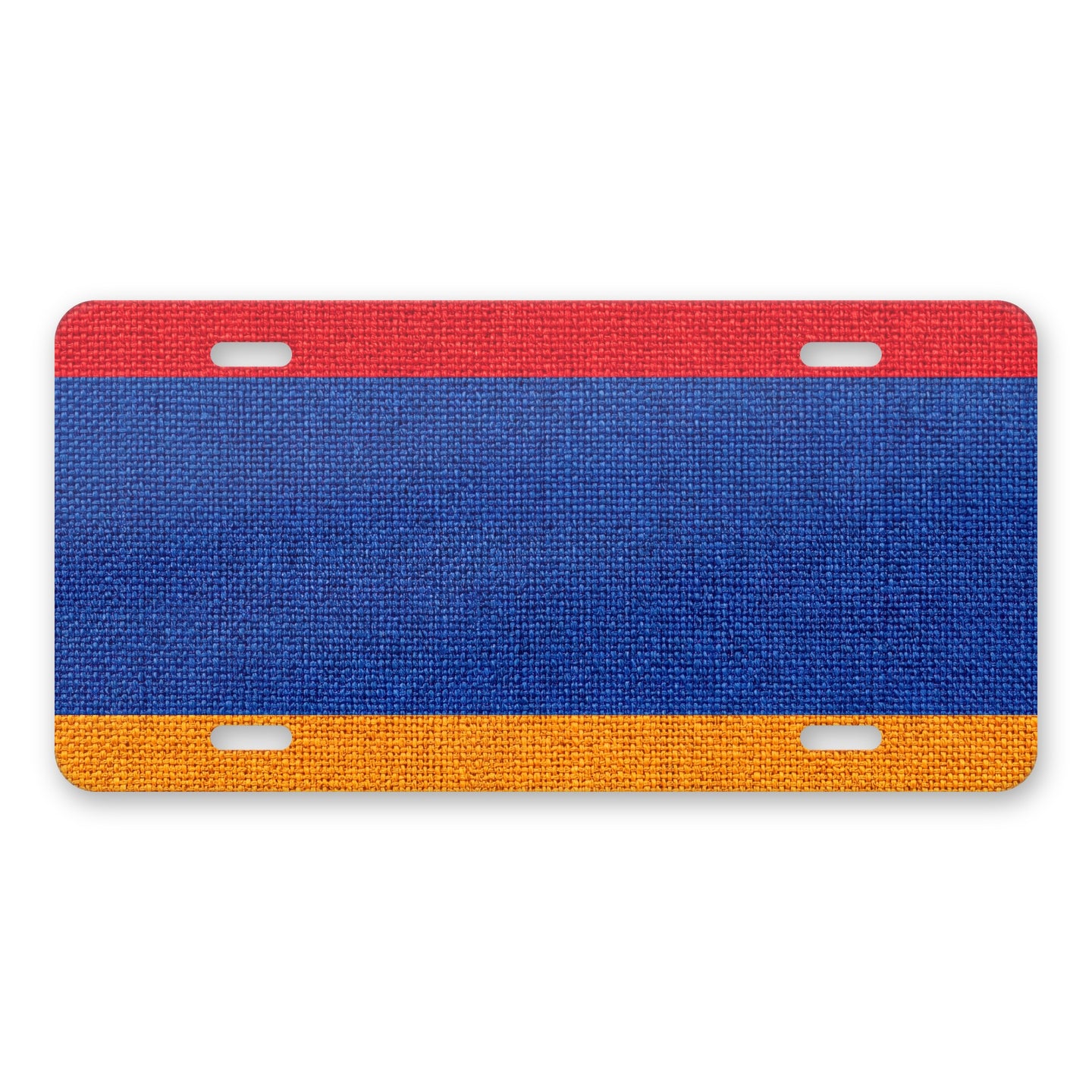 Armenia Flag Pride aluminum front license plate