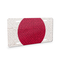 Japan Flag Pride aluminum front license plate