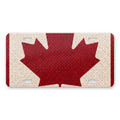 Canada Flag Pride aluminum front license plate