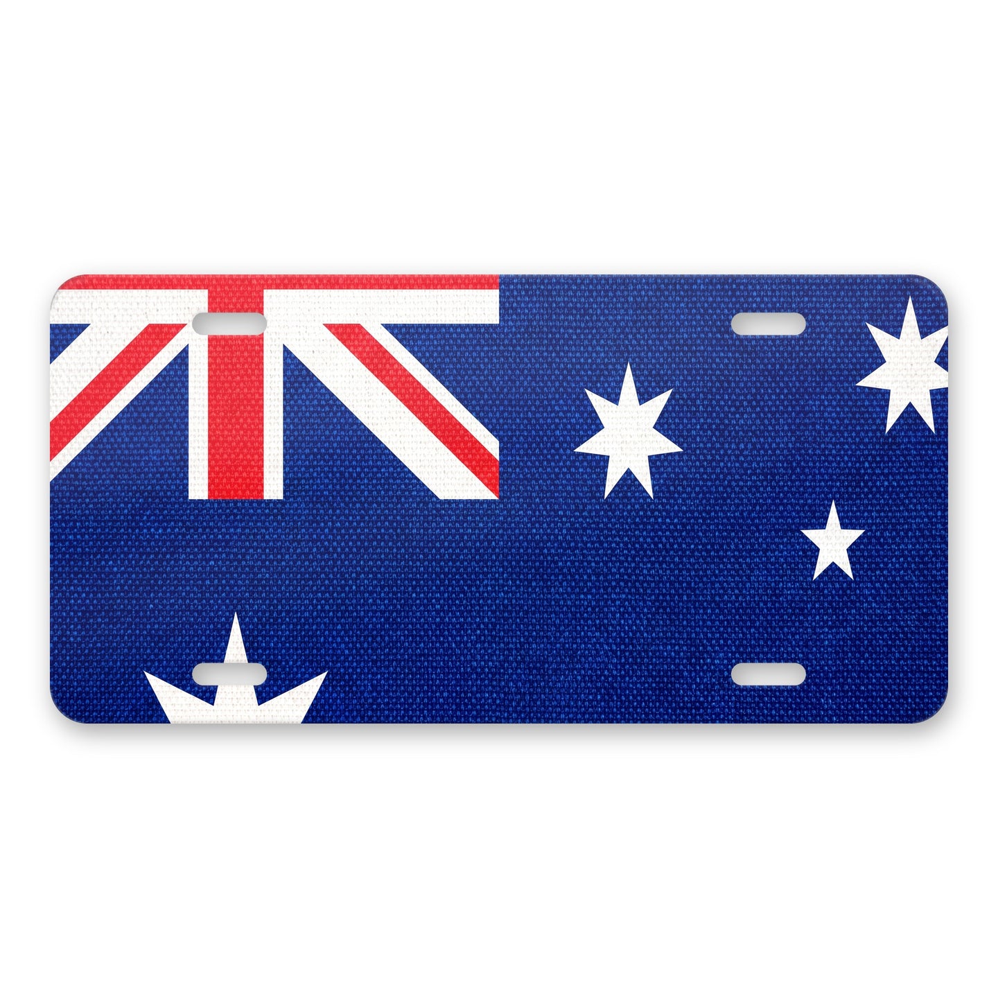 Australia Flag Pride aluminum front license plate