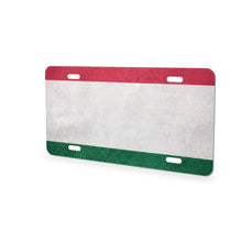 Hungary Flag Pride aluminum front license plate