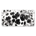 Cow Print aluminum front license plate