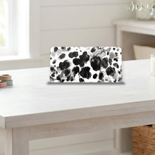 Cow Print aluminum front license plate