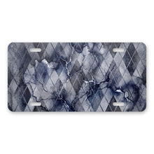 Argyle aluminum front license plate