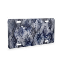 Argyle aluminum front license plate