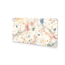 Terrazzo aluminum front license plate