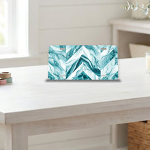 Chevron aluminum front license plate