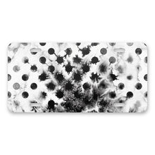 Polka Dot aluminum front license plate