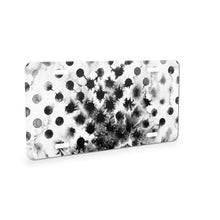 Polka Dot aluminum front license plate