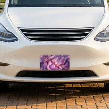 Galaxy Nebula aluminum front license plate