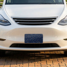 Starry Night Sky aluminum front license plate