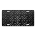 Carbon Fiber aluminum front license plate