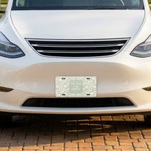 Psalm 23 aluminum front license plate