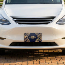 Isaiah 41:10 aluminum front license plate