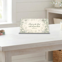 Proverbs 3:5 aluminum front license plate