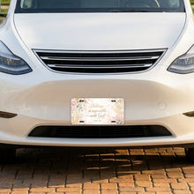 Luke 1:37 aluminum front license plate