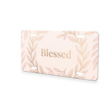 Blessed Script aluminum front license plate