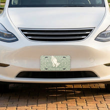 Pray On It aluminum front license plate