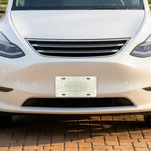 Amazing Grace aluminum front license plate