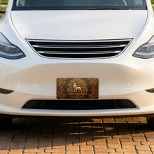 Lion Of Judah aluminum front license plate