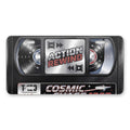 VHS Tape aluminum front license plate