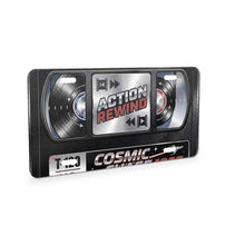 VHS Tape aluminum front license plate