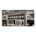 Boombox aluminum front license plate
