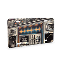 Boombox aluminum front license plate