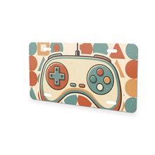 Retro Game Controller aluminum front license plate