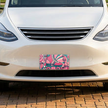 Roller Skates aluminum front license plate