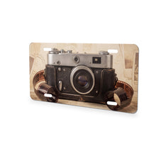Film Camera aluminum front license plate