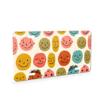 Smiley Face aluminum front license plate