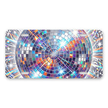 Disco Ball aluminum front license plate