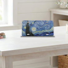 Starry Night aluminum front license plate