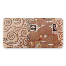 Klimt Tree Of Life aluminum front license plate
