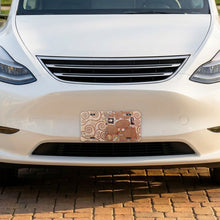 Klimt Tree Of Life aluminum front license plate